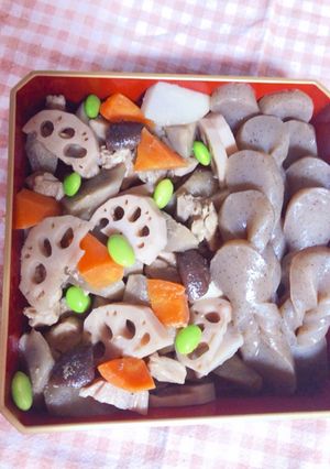 おせち　がめ煮-レシピのメイン写真