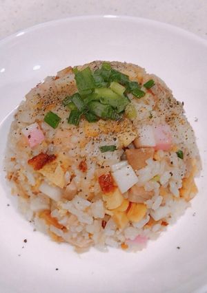 余ったおせちの具材で、チャーハン！-レシピのメイン写真