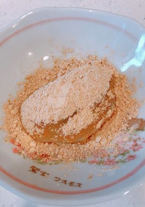 レンジで簡単、あんこinきな粉もち-レシピのメイン写真