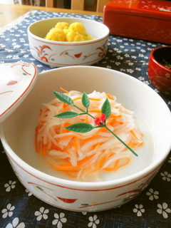 *お節料理に*紅白なます*-レシピのメイン写真