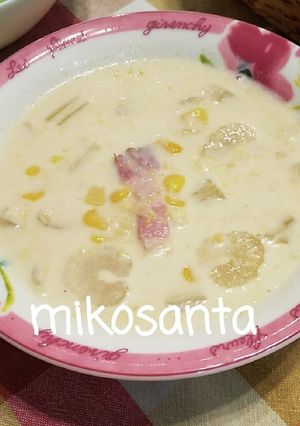 ♚コーンチャウダー♚-レシピのメイン写真