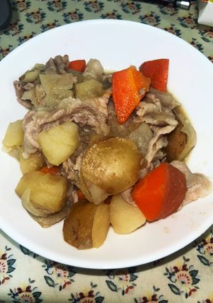 簡単！肉じゃが-レシピのメイン写真