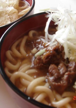 とろとろ～～アツアツ肉うどん♪-レシピのメイン写真