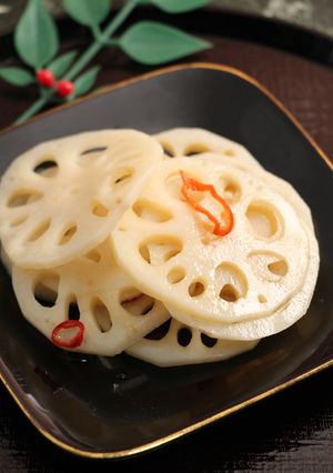 簡単御節！酢レンコン-レシピのメイン写真