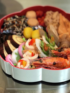 山・畑・海の幸のお重箱-レシピのメイン写真