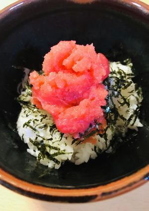 オープンおにぎり●海苔明太子ごはん-レシピのメイン写真