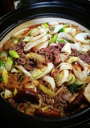 下仁田ネギの、すき焼き❨(@≧↺≦@)❩-レシピのメイン写真