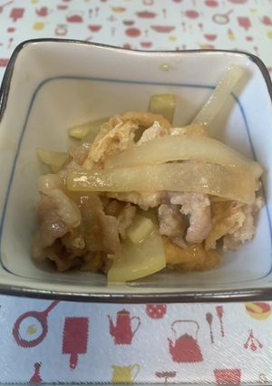 余った生姜湯で冷蔵庫空っぽ料理-レシピのメイン写真