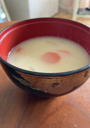 白味噌お雑煮-レシピのメイン写真