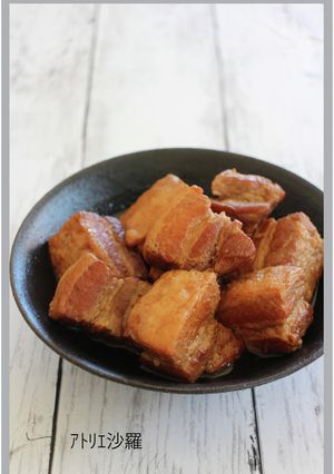 じっくり煮込んで柔らか♪豚角煮-レシピのメイン写真