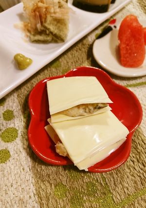 ワサビ漬けのチーズサンド-レシピのメイン写真