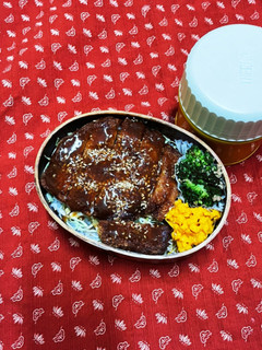 1/3 ソースカツ丼弁当-レシピのメイン写真