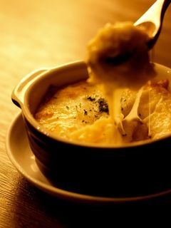 長芋と餅ベーコンのグラタン!-レシピのメイン写真