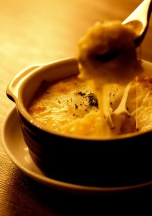長芋と餅ベーコンのグラタン！-レシピのメイン写真