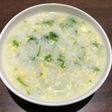 白だしでフワフワ卵の【七草粥】