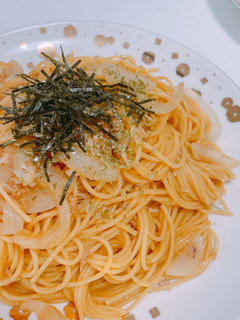 ツナとえのきのにんにく醤油パスタ-レシピのメイン写真