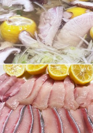我が家のブリしゃぶ♡白ネギと柚子DE旨旨-レシピのメイン写真