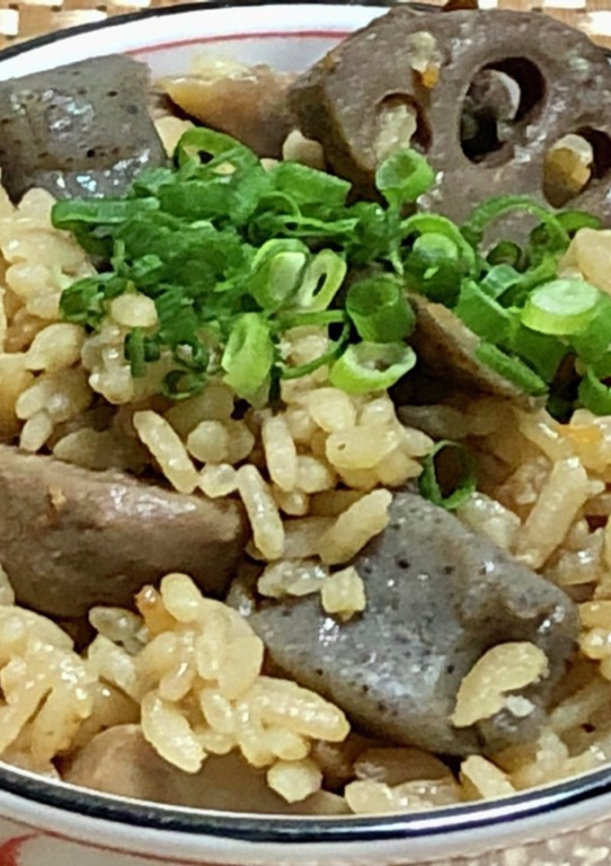 筑前煮リメイク！ごろっと炊き込みご飯-レシピのメイン写真