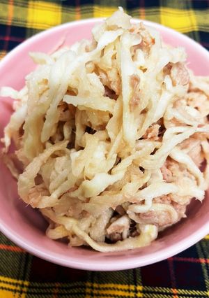 切り干し大根のポン酢あえ/野菜不足解消に-レシピのメイン写真