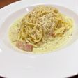 プロの味!アボカドと貝柱のクリームパスタ