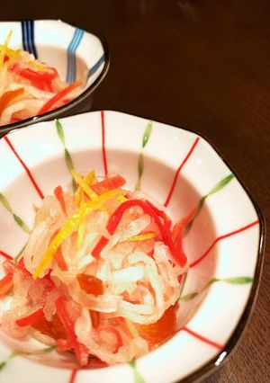 柚子入り紅白なます-レシピのメイン写真