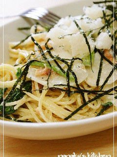 蕪の梅マヨみぞれパスタ-レシピのメイン写真