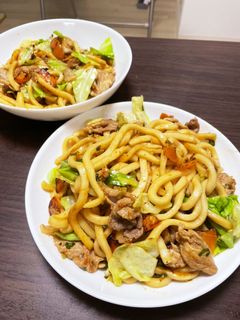 誰でも簡単!焼きうどん-レシピのメイン写真