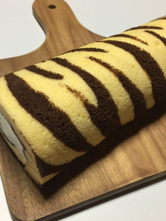 トラ柄ロールケーキ-レシピのメイン写真