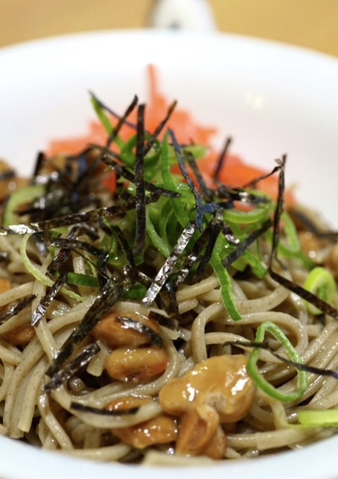 ごま油香る 納豆の冷やし蕎麦☆-レシピのメイン写真