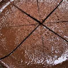 รูปของ 簡単炊飯器でチョコレートケーキ改良版