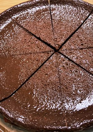 簡単炊飯器でチョコレートケーキ改良版-レシピのメイン写真