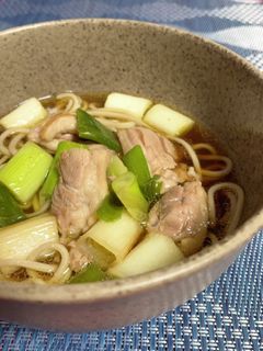 簡単ネギ油で!絶品☆鴨南蛮そば-レシピのメイン写真