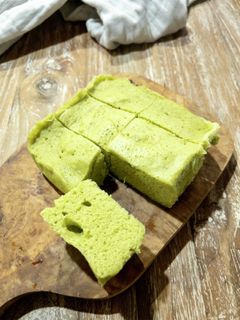 レンジで簡単!HM☆ケール蒸しパン-レシピのメイン写真