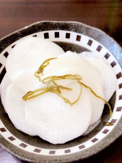 簡単千枚漬け風大根の漬物-レシピのメイン写真