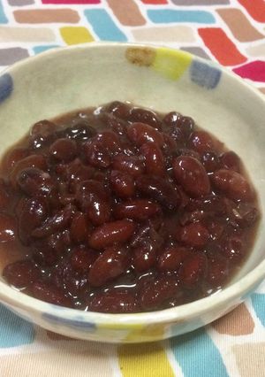 超簡単☆基本の定番！金時豆の甘煮♪♪♪-レシピのメイン写真