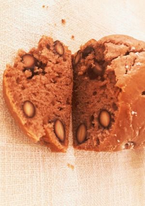 黒豆の煮汁でパウンドケーキ(卵不使用)-レシピのメイン写真