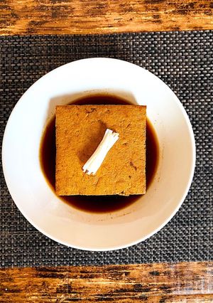 余った老抽タレに漬け込んだ焼き豆腐煮-レシピのメイン写真
