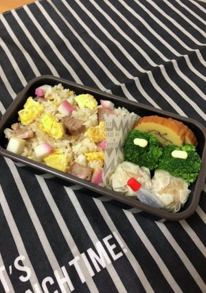 高校生弁当1/4炒飯弁当-レシピのメイン写真