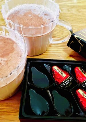 ウィスキーボンボンのホットチョコミルク-レシピのメイン写真