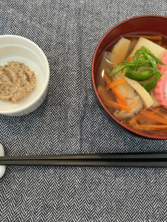 岩手 お雑煮 ひきなとくるみもち-レシピのメイン写真