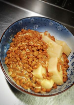 納豆餅！w❨(@≧↺≦@)❩wノ-レシピのメイン写真