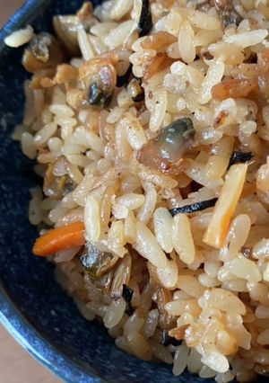 アサリの水煮使用！簡単炊き込みご飯-レシピのメイン写真