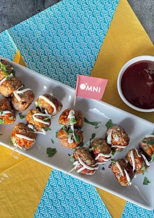 OMNIミンチボールの串焼き-レシピのメイン写真