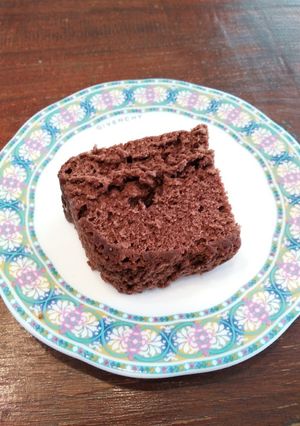 HMでココアケーキ　チョコ蒸しパン風-レシピのメイン写真