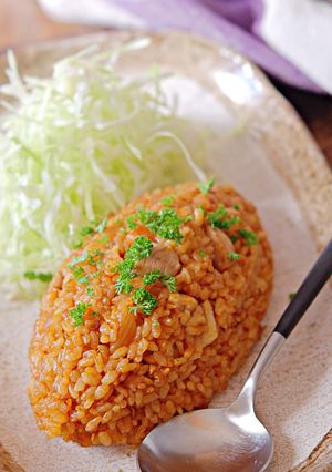 家庭料理の定番！チキンライス-レシピのメイン写真