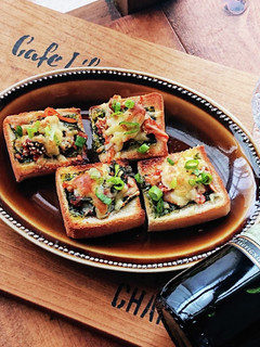 お酒がススム★キムチーズトースト-レシピのメイン写真