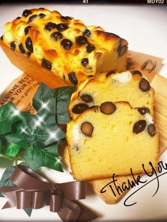 ✩黒豆deクリームチーズパウンド✩-レシピのメイン写真