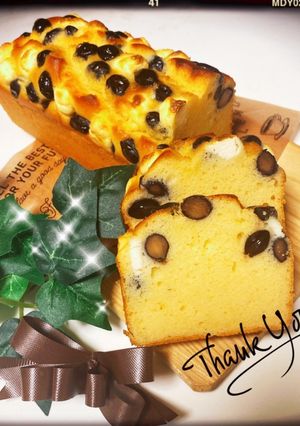 ✩黒豆deクリームチーズパウンド✩-レシピのメイン写真