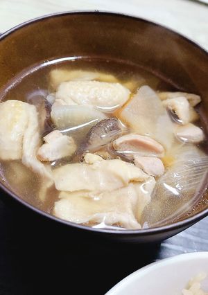 出汁が美味しすぎるお雑煮-レシピのメイン写真