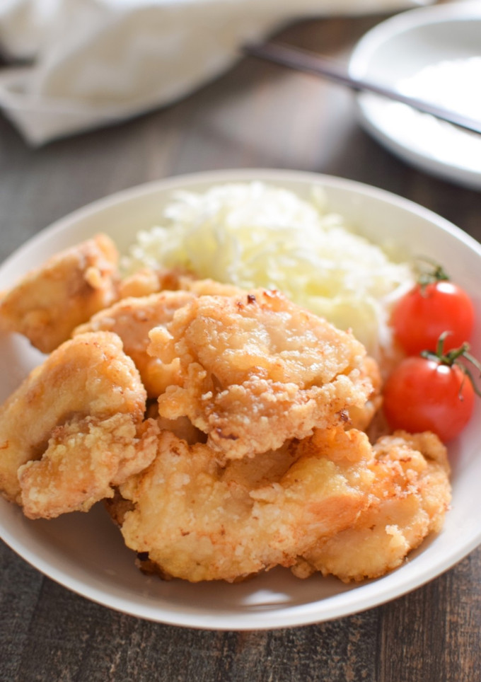 鶏胸肉で節約　ふわふわ！白だしの竜田揚げ-レシピのメイン写真